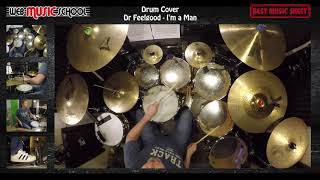 Dr Feelgood - I&#39;m a Man - DRUM COVER