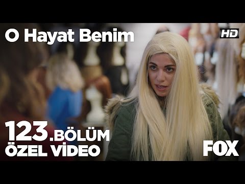 Efsun, peruk alışverişinde Bahar'ı gülmekten kırdı geçirdi! O Hayat Benim 123. Bölüm