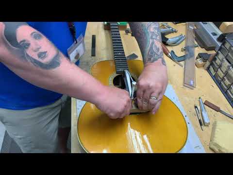 Repairing John Mayer's OMJM Martin Guitar