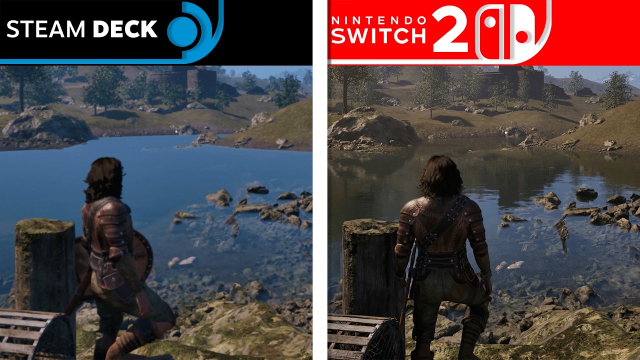 Oblivion Remastered | Switch 2 vs Steam Deck | Final Graphics Comparison
