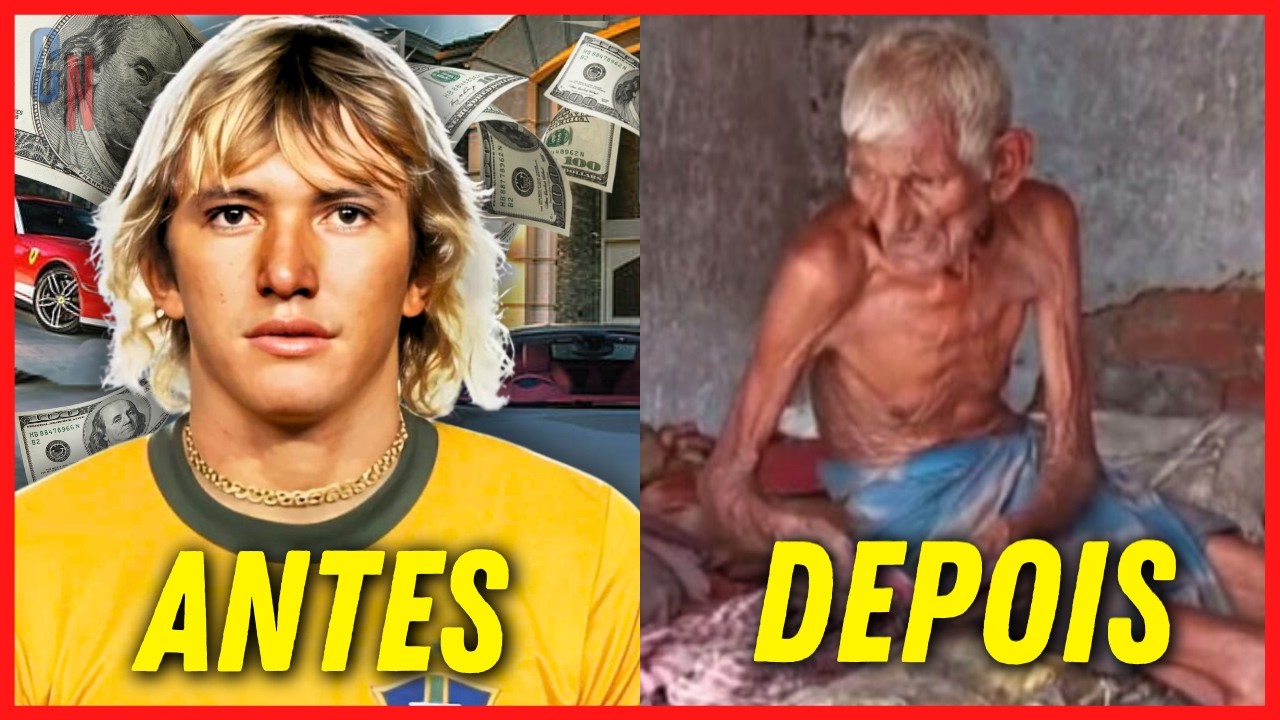 7 JOGADORES MILIONÁRIOS QUE ACABARAM MORRENDO NA MISÉRIA! 😱