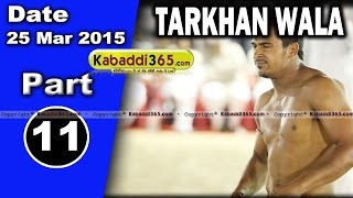 Tarkhan Wala (muktsar) Kabaddi Tournament 25 Mar 2015  Part 1 by Kabaddi365.com