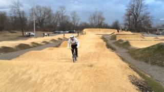preview picture of video 'BMX Cernay Training 14 02 2015 15h30'