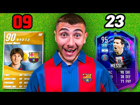 I Used Lionel Messi On Every FIFA (09-23)