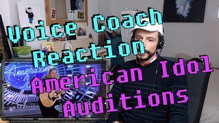 Vocal Coach Reaction to American Idol Auditions - Maddie Zahm