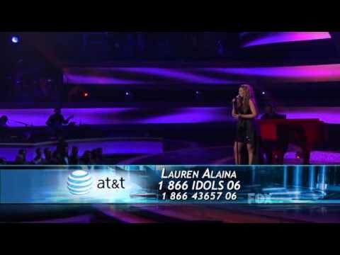 Lauren Alaina - American Idol 10 - Top 11 Redux (Candle In The Wind)