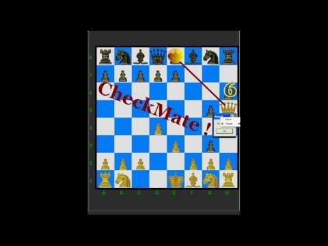 Quick Chess ! Checkmate in 6 moves ! (Teed vs Delmar)