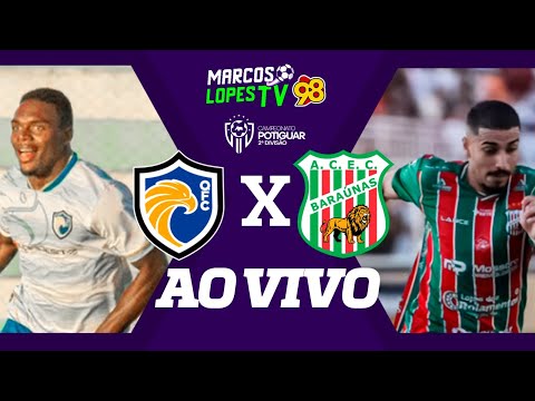 [🔴🟡 AO VIVO] QFC x BARAÚNAS | CAMPEONATO POTIGUAR SEGUNDA DIVISÃO 2025 - 16/11/2025