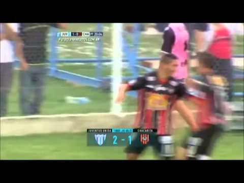 Juventud Unida 2 vs Chacarita 1 - Los Goles!!! Fecha 16 Primera B Nacional 2015