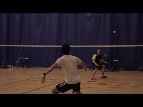 Hawk Game Report Badminton Jonathan Young VS Paul Antonie, January 6th, 2017
