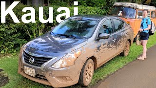 Muddin' in a Sedan, Hawaiian Waterfalls & Sailing for Beauty on Kauai