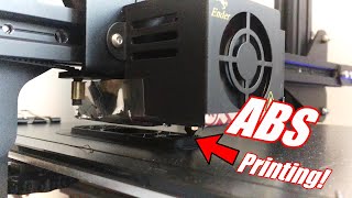 How To Print ABS On An Open Frame 3D Printer (Ender 3 / 3 Pro)