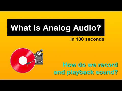 What Is Analog Audio - Explained in 100 Seconds