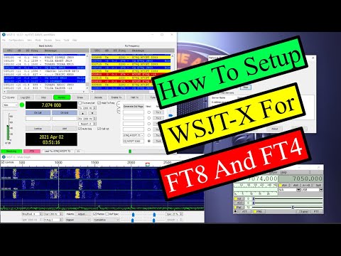 How To Setup WSJT X For FT8 And FT4