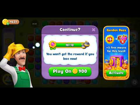 Garden Scapes Level 2318 Completed/ Mobile Game ASMR 