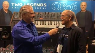 Video thumbnail for Winter NAMM 2016: OB-6 Interview with Dave Smith by Sweetwater