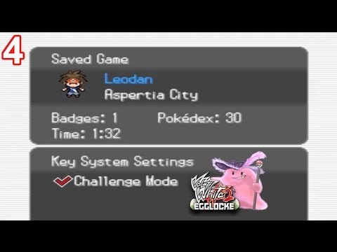 Pokemon Volt White 2 Egglocke - 04 - Challenge Mode is Here!
