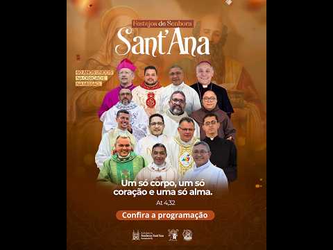 3ª NOVENA | FESTA DE SENHORA SANT'ANA 2026 | PARAMOTI/CE.