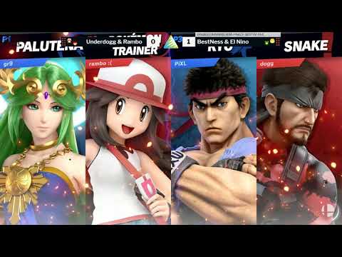 Ascension VI SSBU Doubles Winners Semis - Underdogg & Rambo (Red) vs BestNess & El Nino (Green)