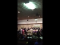 Pastor Isaac Whitman sings at his 25th Birthday