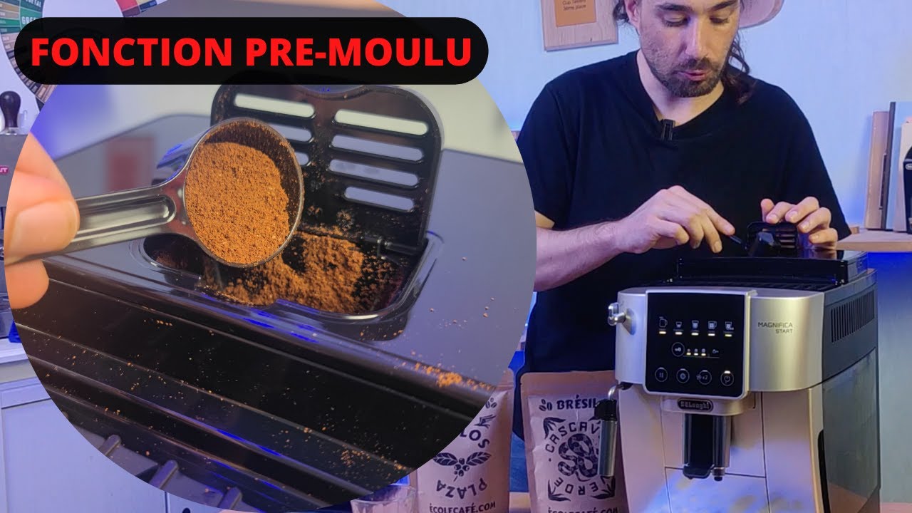 Comment utiliser du café déjà moulu sur une machine à café Delonghi