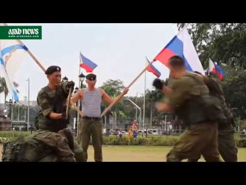 Russian Marines in smashing Philippine charm offensive