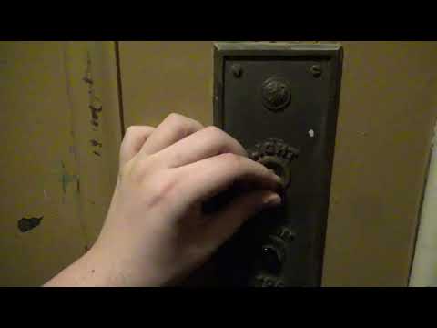 Beautiful Historic Single Speed Gated Otis Traction Elevator In Park Ridge, Illinois