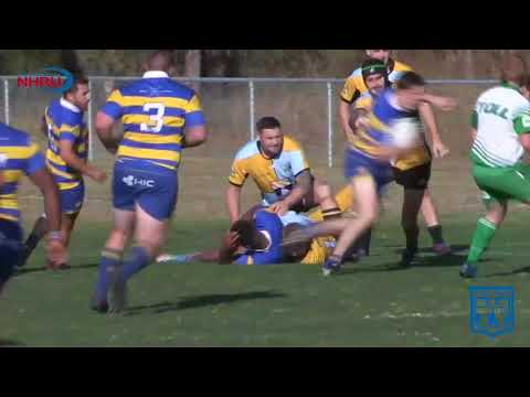 2018 NHRU - Premier 2 Round 7 Highlights - Southern Beaches v Hamilton