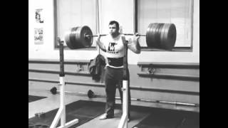 Алексей Ловчев - присед 320 кг