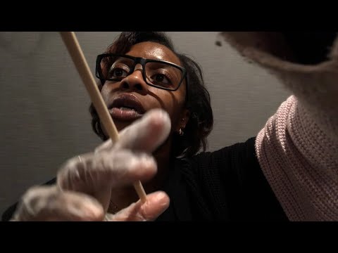 ASMR  💆🏽‍♀️ Curly Hair Scalp Check Roleplay (scalp scratching & massage)