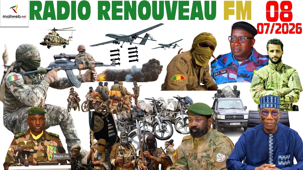 La Revue de Presse de la RADIO RENOUVEAU FM du 08 Juillet 2026