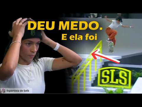 O que a Rayssa Leal viu — e decidiu — antes da manobra do tetra