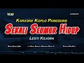 LESTI SEKALI SEUMUR HIDUP KARAOKE VERSI KOPLO NADA CEWEK