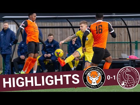 Extended Highlights : Walton Casuals 0-1 Taunton Town