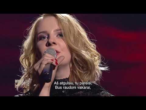 Ieva Narkutė - „Raudoni vakarai" (Dainuoju Lietuvą)