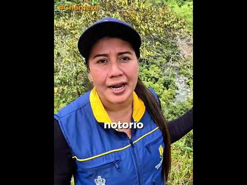 Vereda Morguí en Chámeza Alud de grandes dimensiones no represó el río Tonce