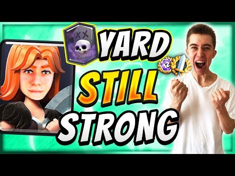 EASY 12 WIN DECK! Graveyard Control Deck Dominates — Clash Royale