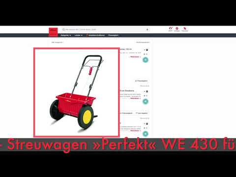 Schnäppchen/Billiger des Tages 5.4.19 - WOLF-Garten - Streuwagen »Perfekt« WE 430