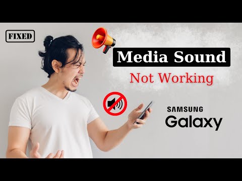 How to Fix Media Sound Not Working on Samsung | Media Sound Not Coming Problem Solved