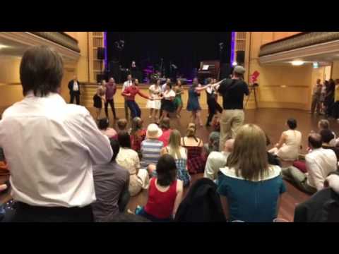 Swing Patrol Blues Teachers performing at the 2017 Meet Our Scene Ball