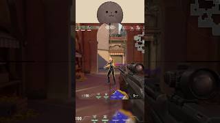 沼マーシャル対面からのナイフキル | #valorant #twitch切り抜き #ゲーム実況 #新人vtuber