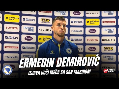 DEMIROVIĆ PRED SAN MARINO | IZJAVA