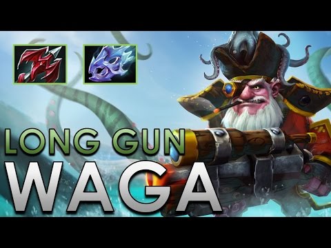 Waga's Sniper with Big Long Gun | Daily Dota 2 Full Game 7.14