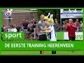 VOETBAL: De eerste training Heerenveen