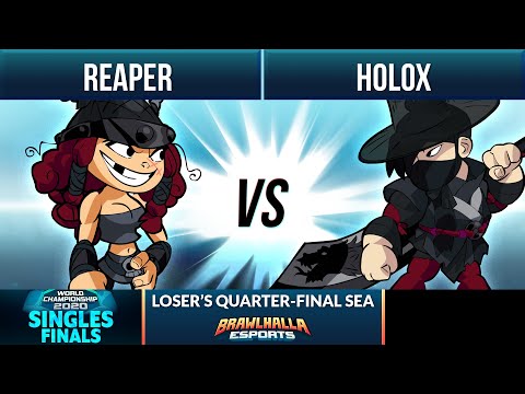 Reaper vs Holox - Loser's Quarter-Final - Brawlhalla World Championship 2020 - 1v1 SEA
