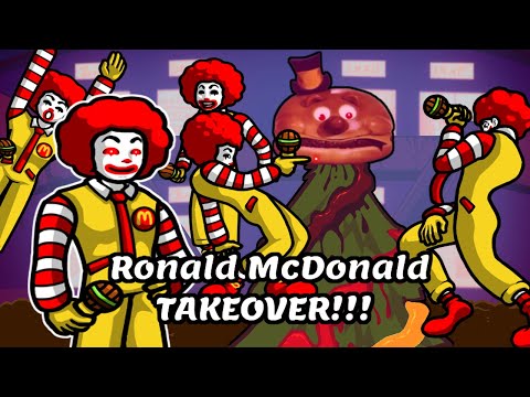 WARNING!! RAGE!!! RONALD MCDONALD COMPLETELY TOOK OVER THIS VIDEO | Friday Night Funkin [Ronald Mod]
