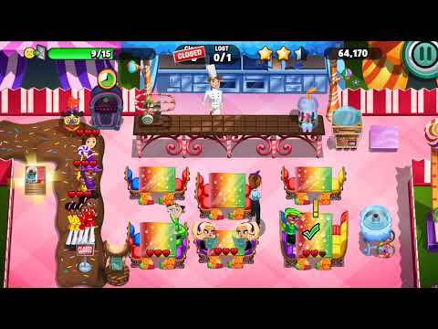2018 Diner Dash Candy Carnival  level 178