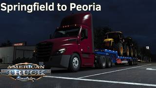 Springfield to Peoria - Freightliner Cascadia - American Truck Simulator