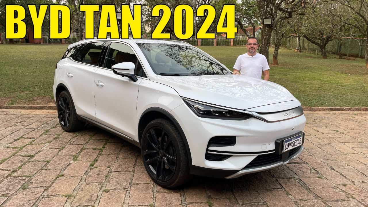 BYD Tan 2024 - Mais autonomia e mais equipado