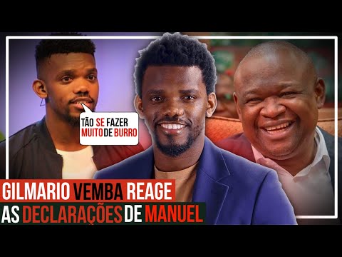 Gilmário Vemba breaks the silence and speaks to Manuel Homem